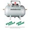 Metabo Hpt 10 Gallon ASME Certified Reserve Tank w/ Fittings and Regulator UA3810ABM - alternate 7